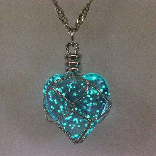 Glowing Heart Necklace