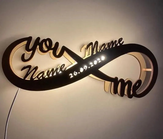 Infinity Couple Lamp