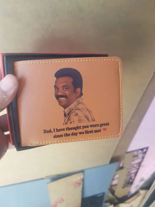 Printed sketch wallet