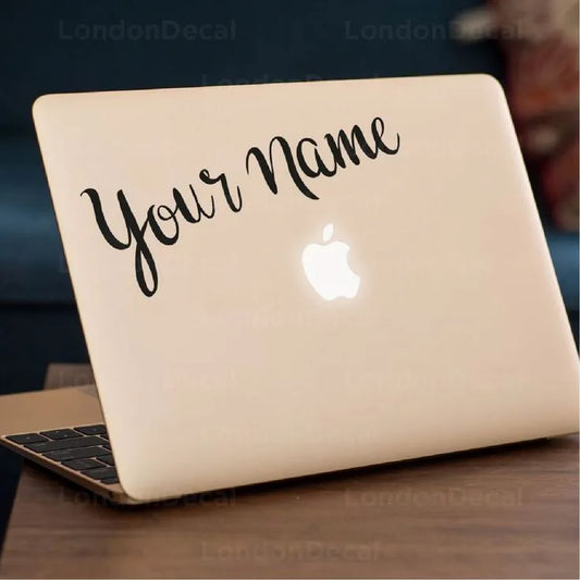 Laptops Name Sticker