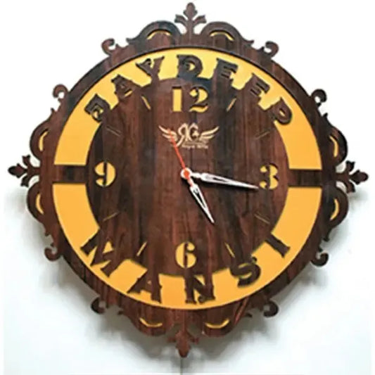 Names Wall Clock