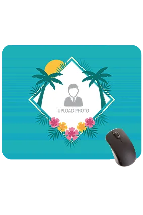 Floral Photo Mouse Pad
