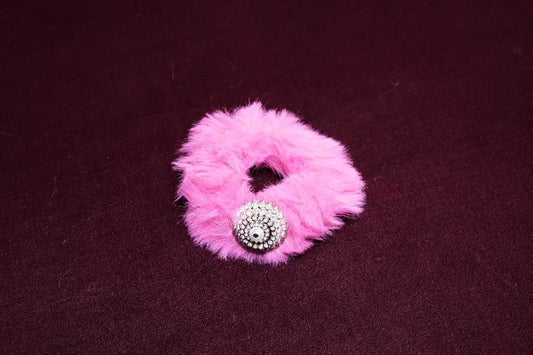 Fur Scrunchie