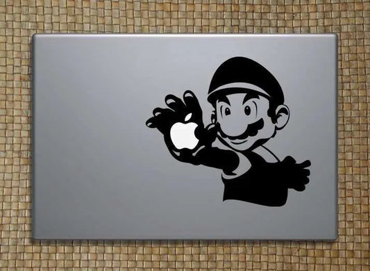 Mario laptop decal