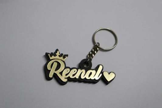 Personalised Glass Keychain