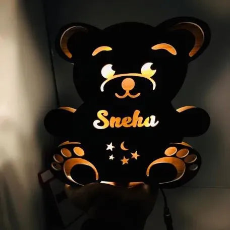 Personalised Teddy Lamp