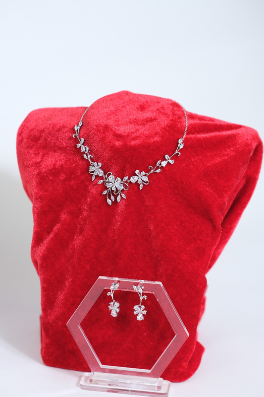 American Diamond Flower Set 47