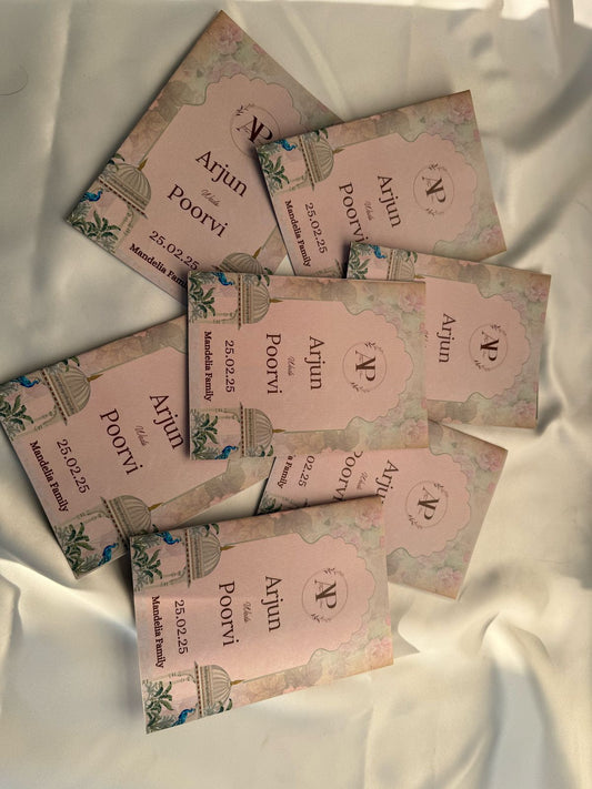 Customised Wedding Itinerary