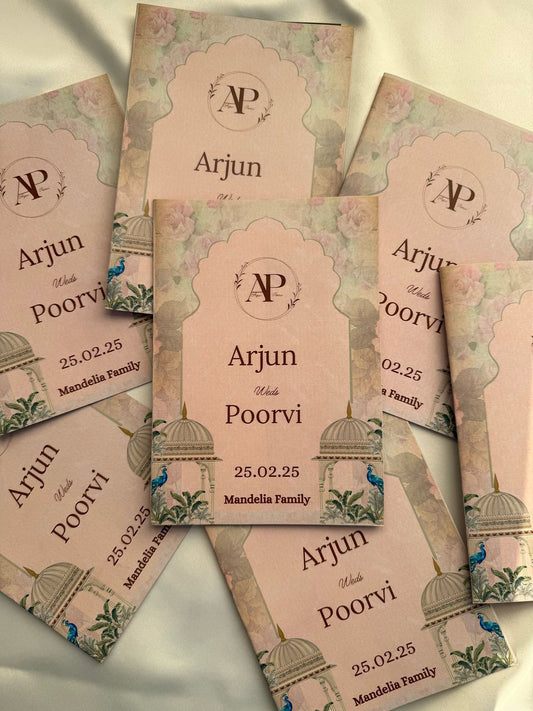 Customised Wedding Itinerary