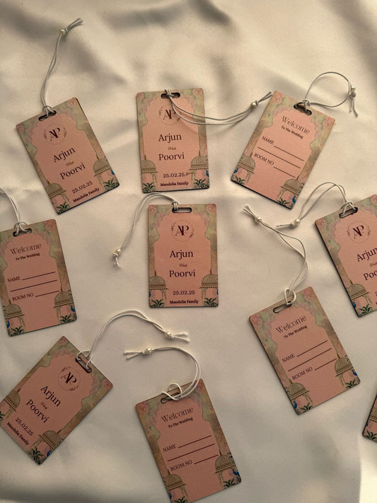 Customised Luggage Tag Pack Of 50