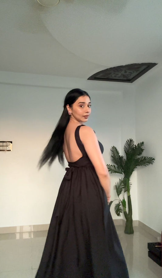 Black Gown Plus Size