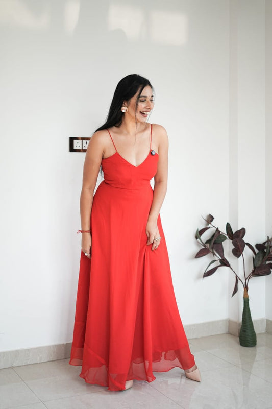 Georgette Anarkali Dress