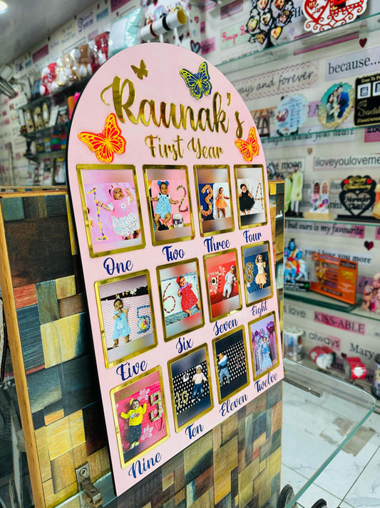 Kids First Year Frame