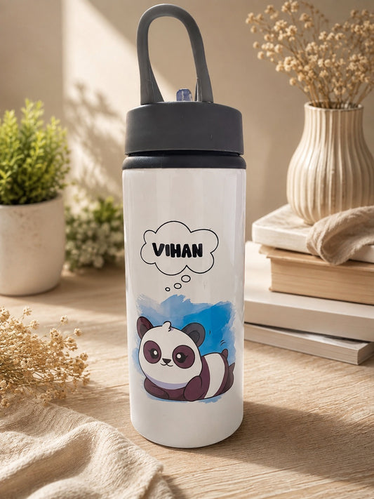 Customised Panda water bottle
