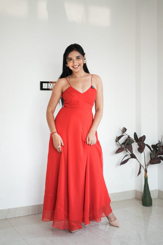 Georgette Anarkali Dress