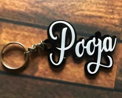 3d name Keychain