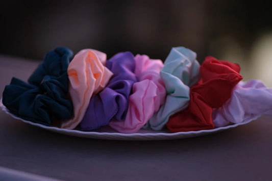 Rainbow Scrunchies Combo