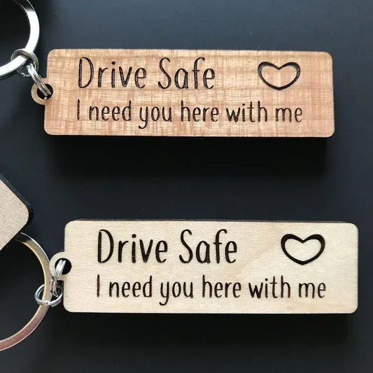 Drive safe Keychain 2810