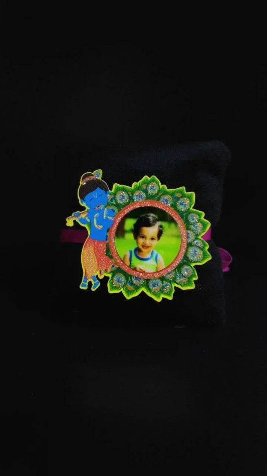 3d Embossed Magnet Plus Rakhi 105