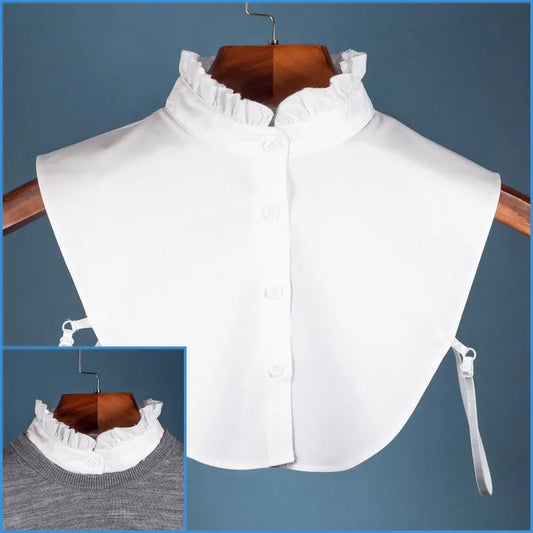 White deatachacle collar 103