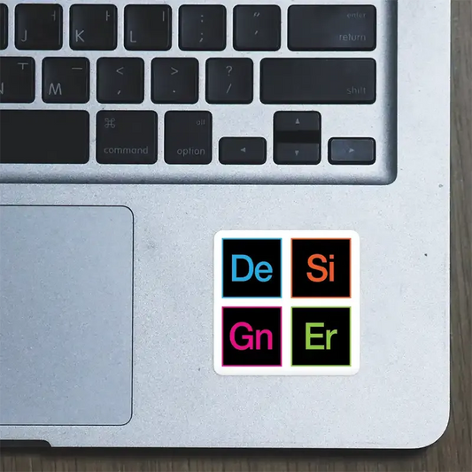 Designer Laptop Sticker