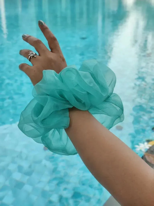 Giant Organza Scrunchie