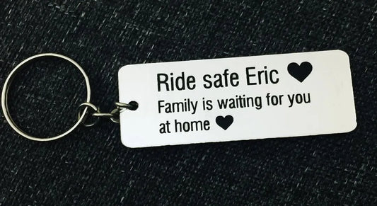 Ride Safe Keychain