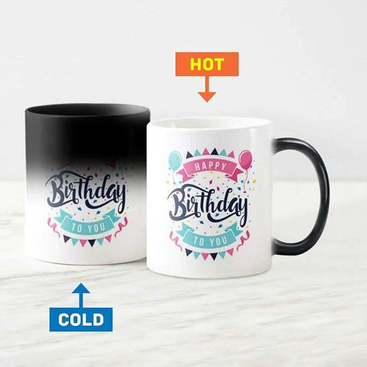 Happy Birthday Decor Magic Mug