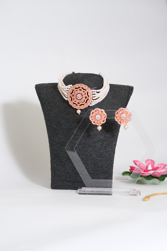 American Diamond Choker Set 51