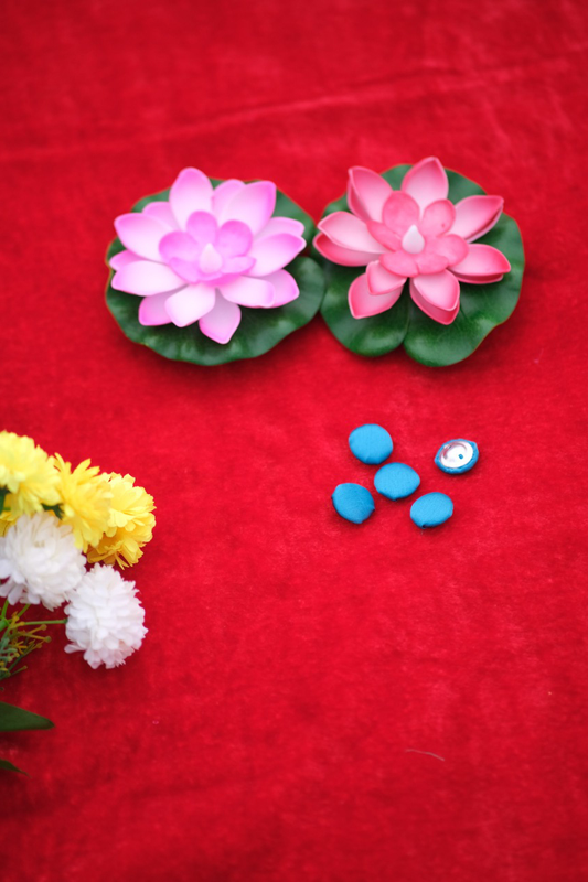 Sky Blue Button Pack of 5