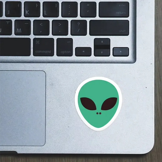 Alien Laptop Sticker