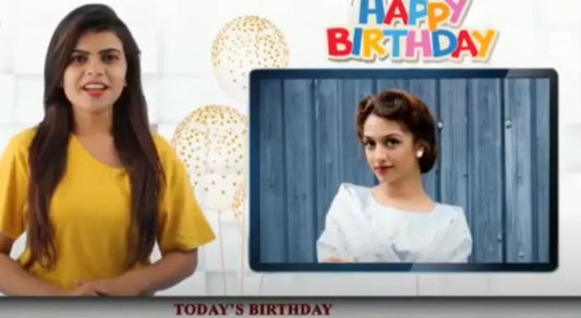 Happy Birthday news video 2