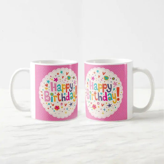 Happy Birthday Wish Ceramic Mug