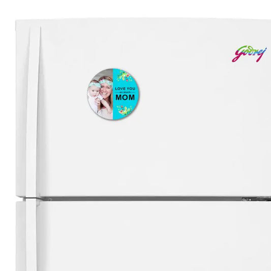 Personalised Love You Mom Magnet