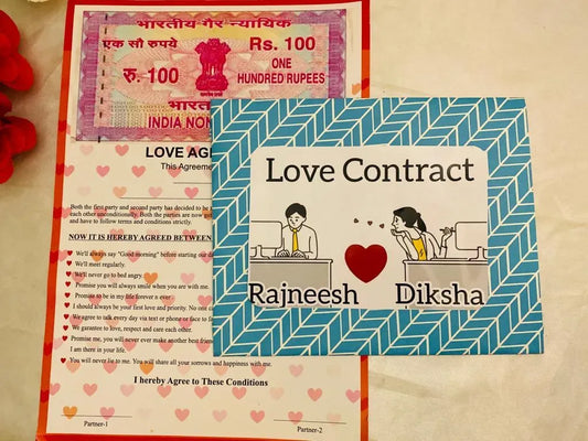 Personalised Love Contract
