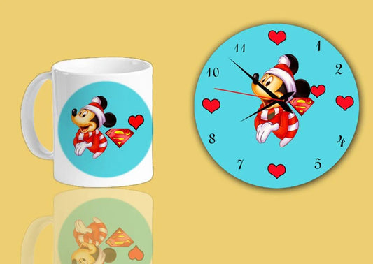 Mug PLUS Clock Combo