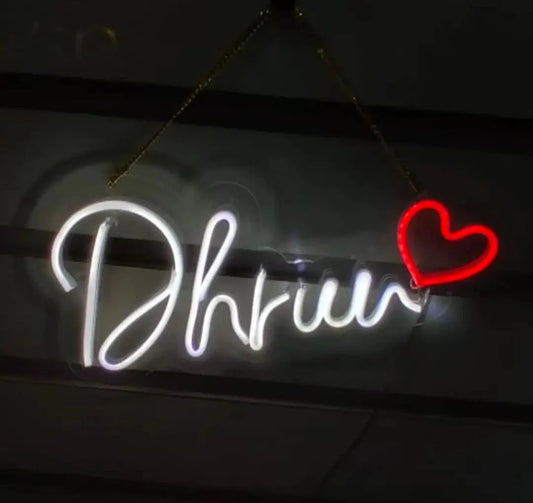 Customised Neon Glass