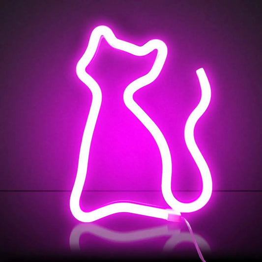 Cat Neon Sign LED Neon Light