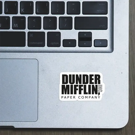 Dunder Mifflin Paper Company Laptop Sticker