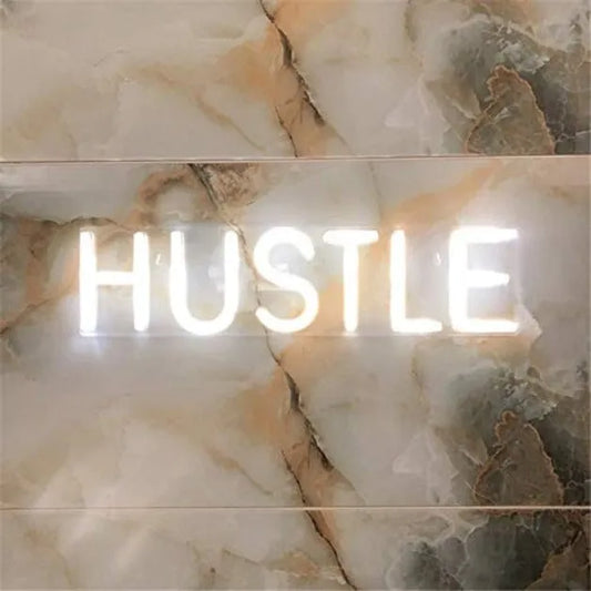 HUSTLE Neon lamp