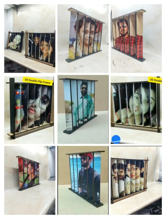 3d flip photo frame