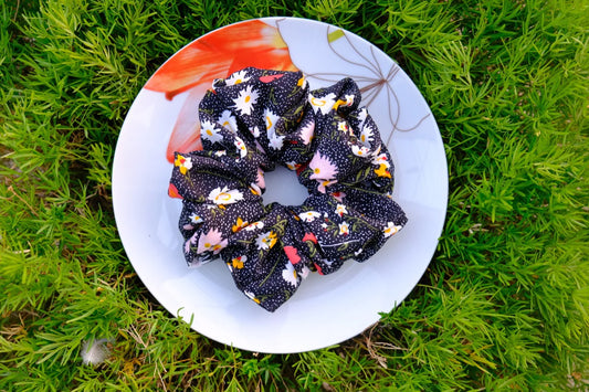 Flower Galaxy Scrunchie