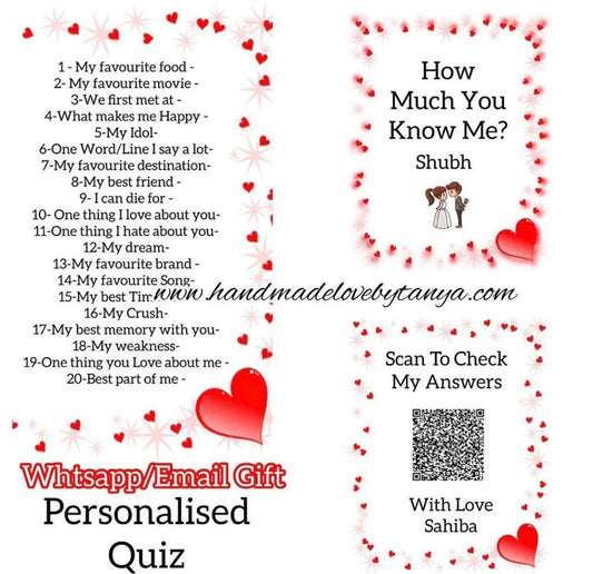 Virtual Personalized Quiz