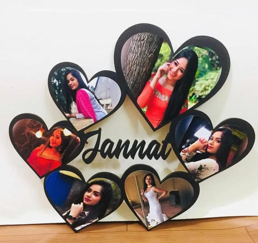 Heart Name Frame