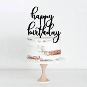 Happy Birthday Cake topper
