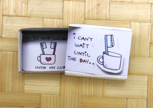Tooth Brush Match Box