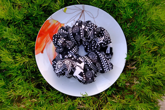 Artistic Print Scrunchie