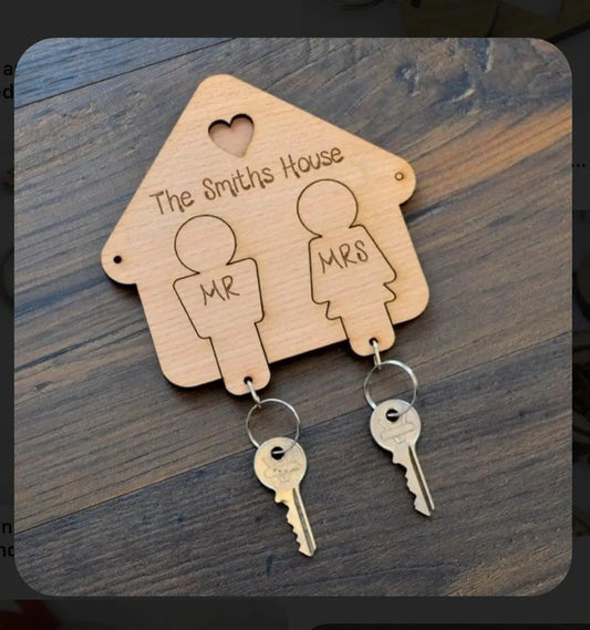 Personalised Key Holder
