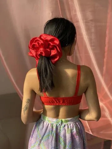 Red XXL Scrunchie