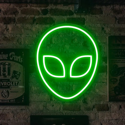 Alien Neon Sign